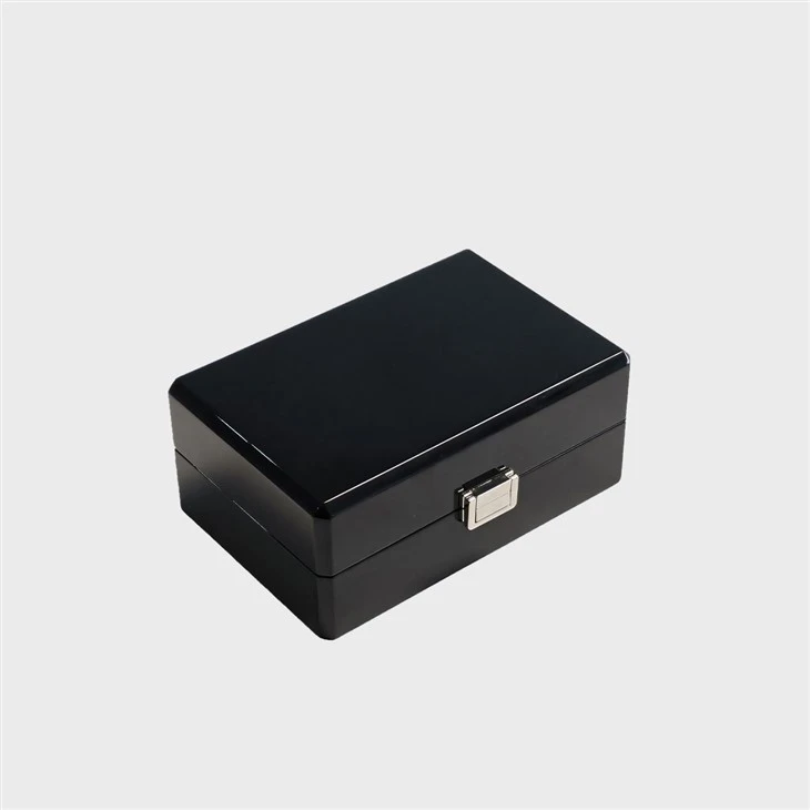 Piano black lacquer jewelry box