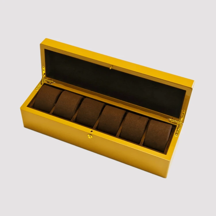 High Gloss Wooden Watch Box suppliers