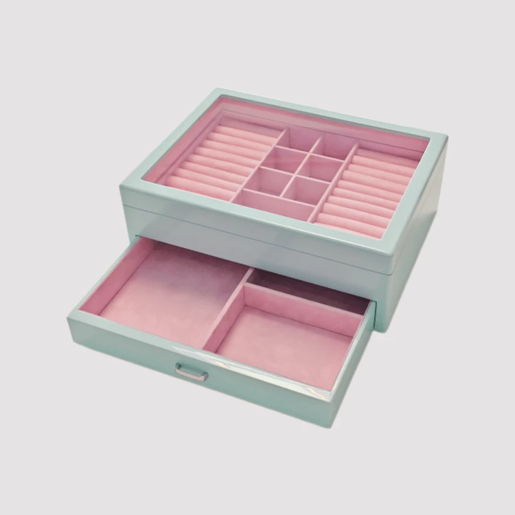 Jewelry Box With Drawer And Clear Top best