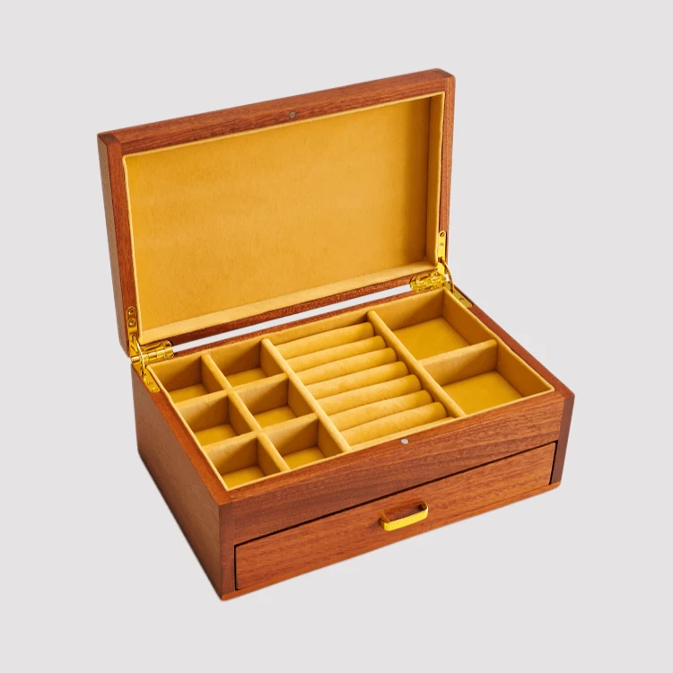 Matte Finish Wooden Jewelry Box suppliers