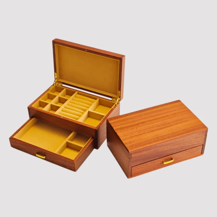 Matte Finish Wooden Jewelry Box manufacturers