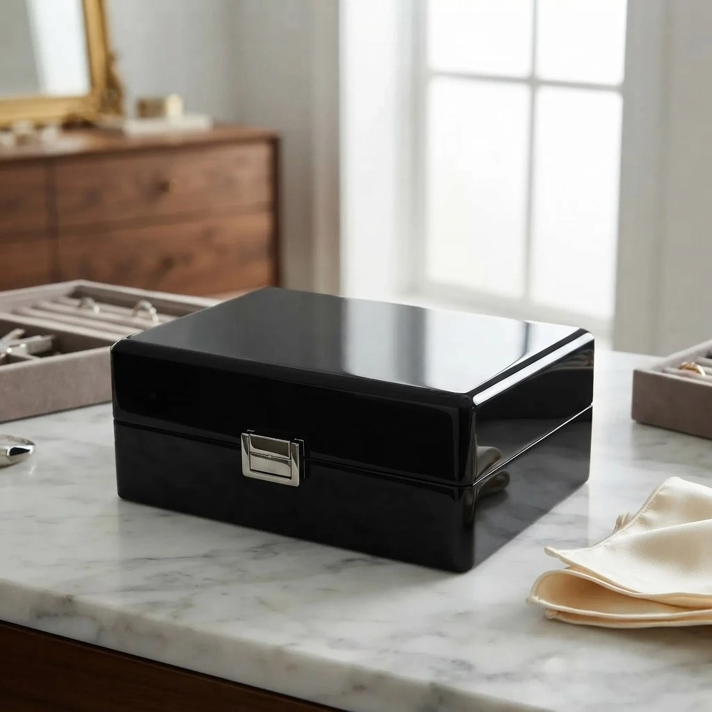Piano Black Lacque Box Piano Black Lacque Box