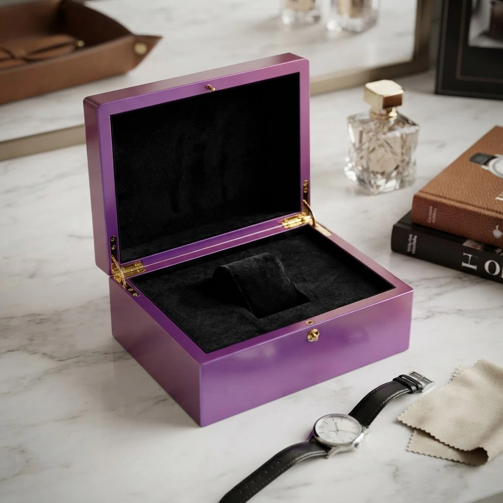 glossy wooden watch box glossy wooden watch box