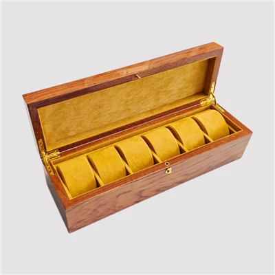 Kotak Jam Kayu 6 Slot